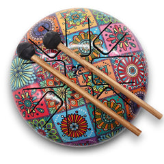 Med Hapi Drum Multi Coloured - 17x13cm product image 3