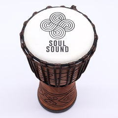 Medium Pro Djembe Drum - Soul Sound (low) - Medium 40cm (18cm Dia) product image 3
