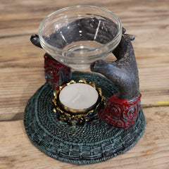 Antique Buddha - Offering Hands Oil Burner product image 4