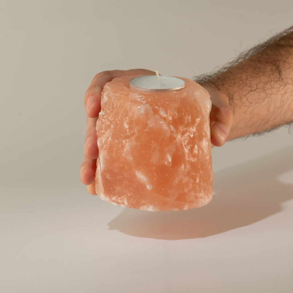 Quality Natural Salt Candle Holder product image 2