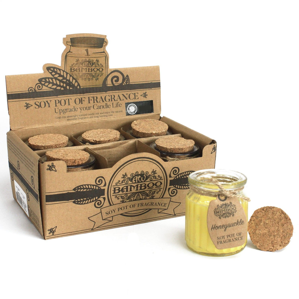 Honeysuckle Soy Pot of Fragrance Candles product image 3