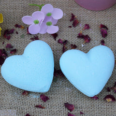 Love Heart Bath Bomb 70g - Baby Powder product image 5