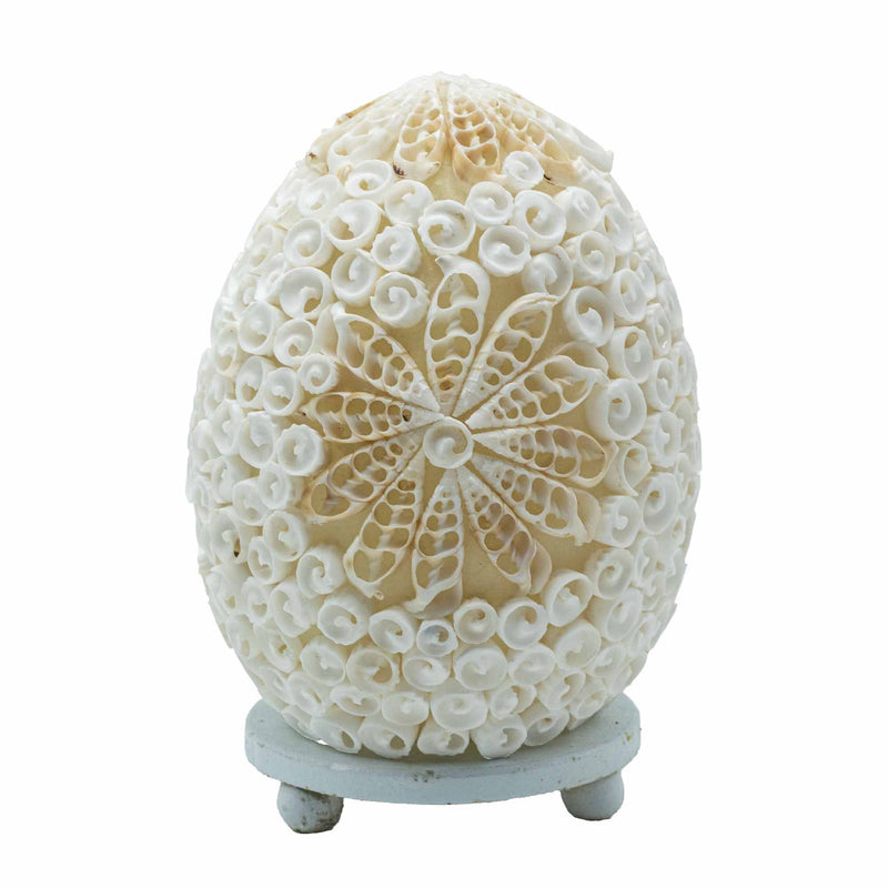 Boho Sea Shell Lamp - Cut Art Shell Oval - 15cm product image