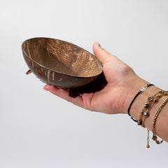 Natural Coconut Soap Dish - Round - 11cm product image 8