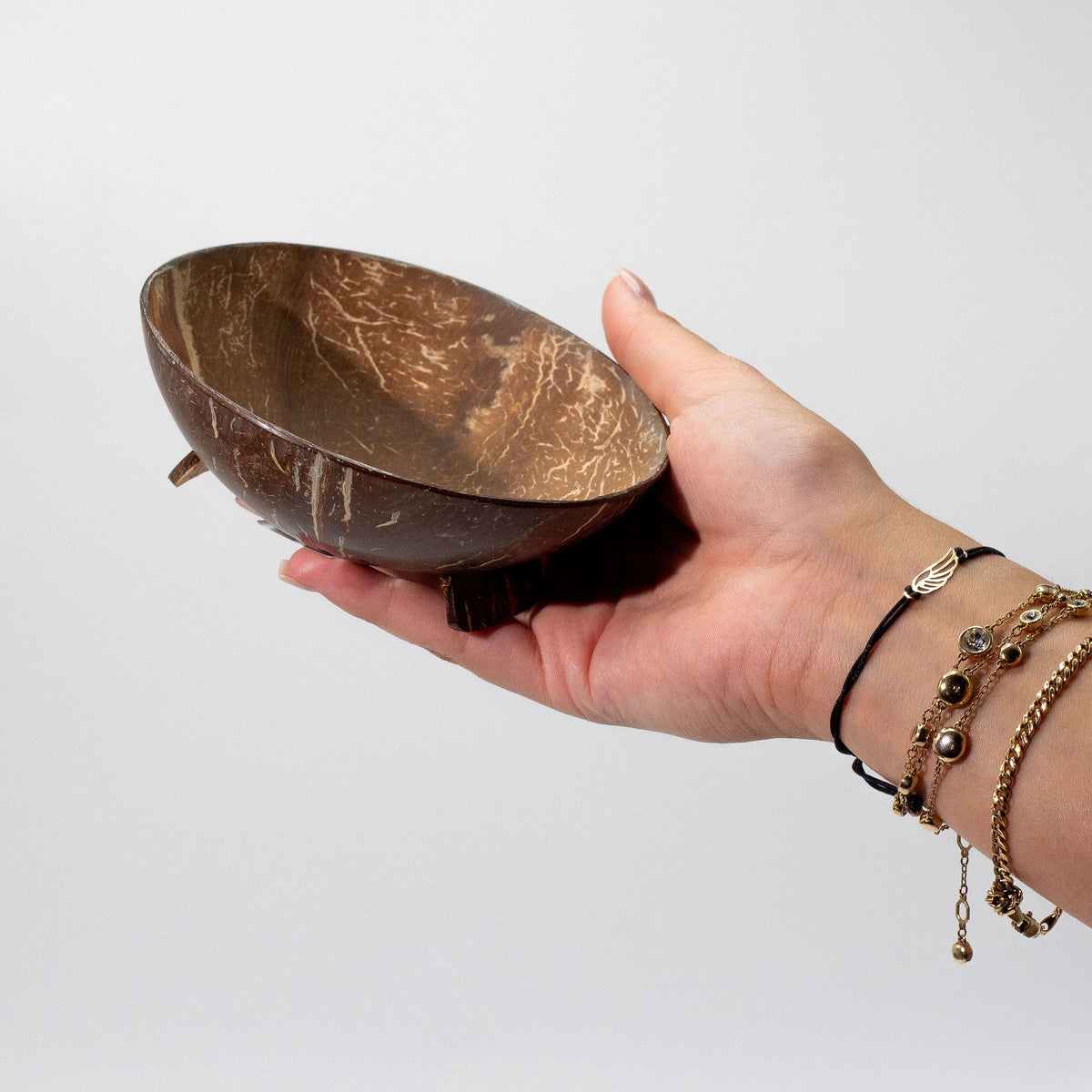 Natural Coconut Soap Dish - Round - 11cm product image 8
