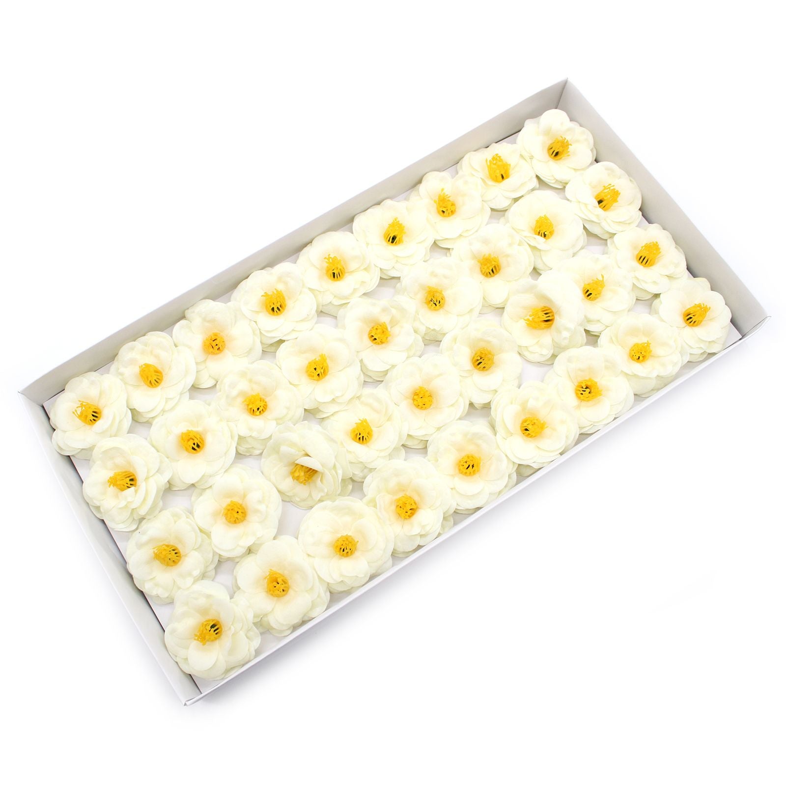 Craft Soap Flower - Camellia - Cream product image