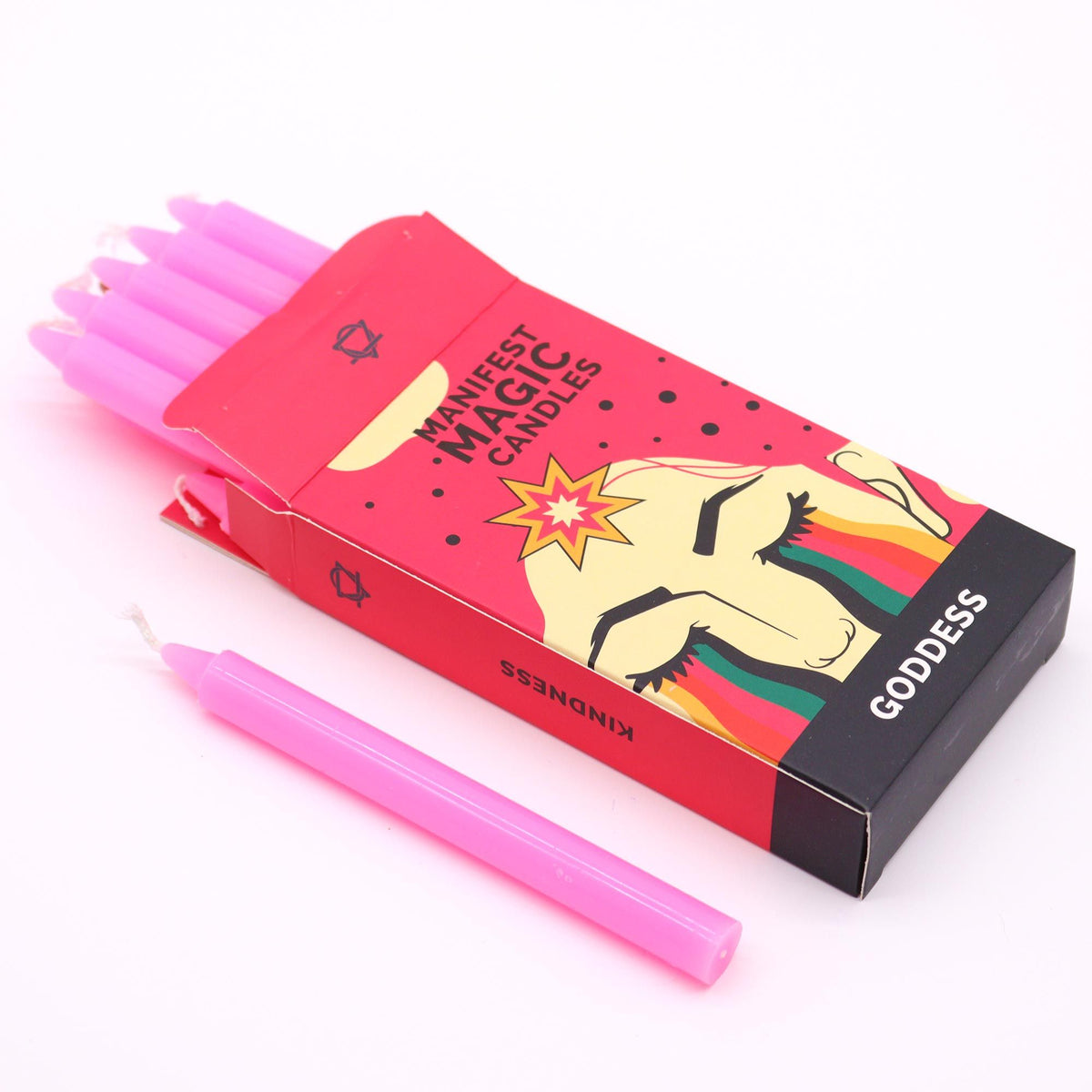 Manifest Magic Candles (pack of 12) - Pink - product image 3