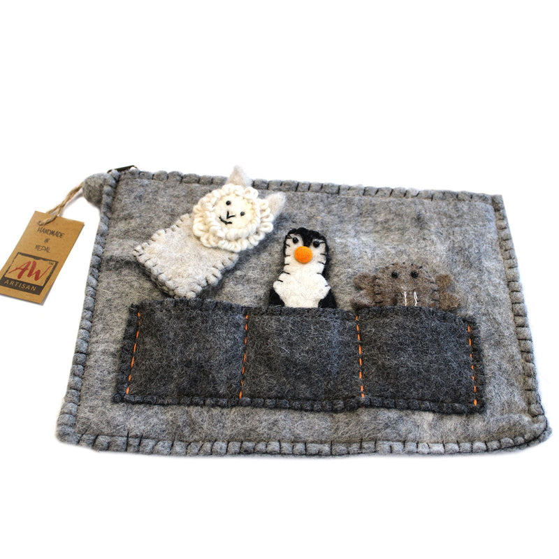 Tablet Pouch with Finger Puppets product image