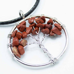 Tree of Life Pendant - Red Jasper product image 3