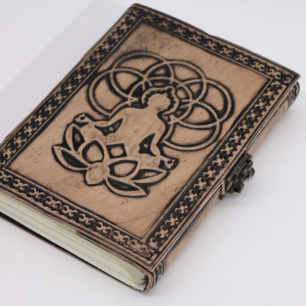 Buddha - Esoteric Notebook - Antique Grey - 200 pages Stich Edge- 17.5x12.5x3cm product image 2