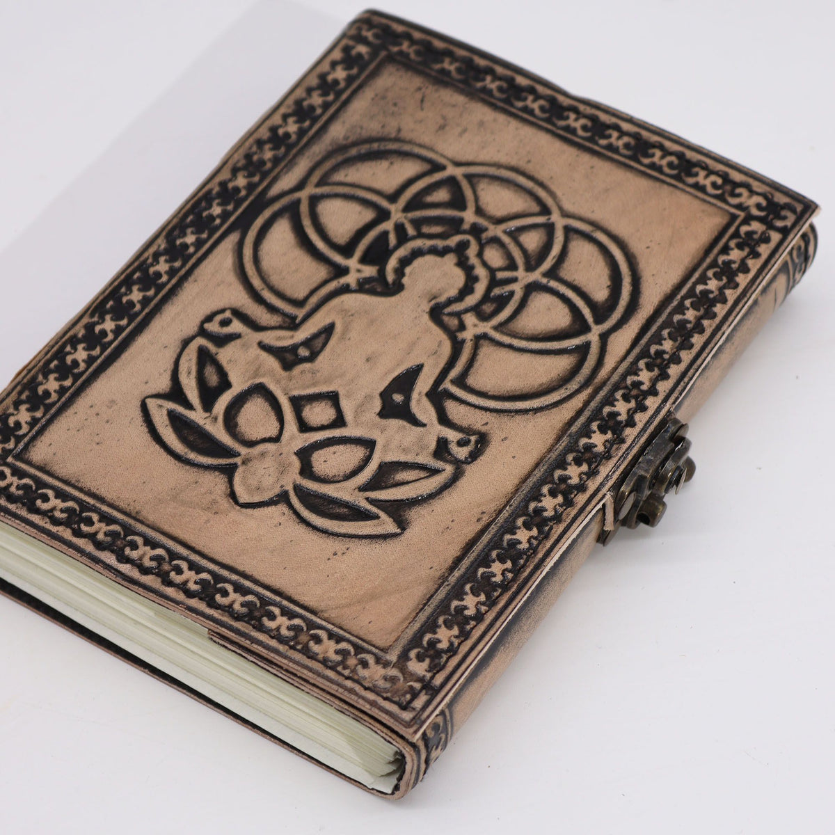 Buddha - Esoteric Notebook - Antique Grey - 200 pages Stich Edge- 17.5x12.5x3cm product image 2