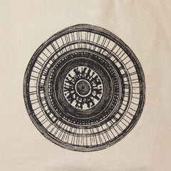 Nomad Sari Iconic Basic Tote Bag - Urban Mandala - Natural 4oz product image 6