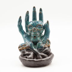 Backflow Incense Burner - Skull in Hand product image 5