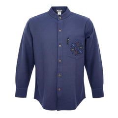 Nomad Sari Kathmandu Shirt - Indigo - Large product image 3