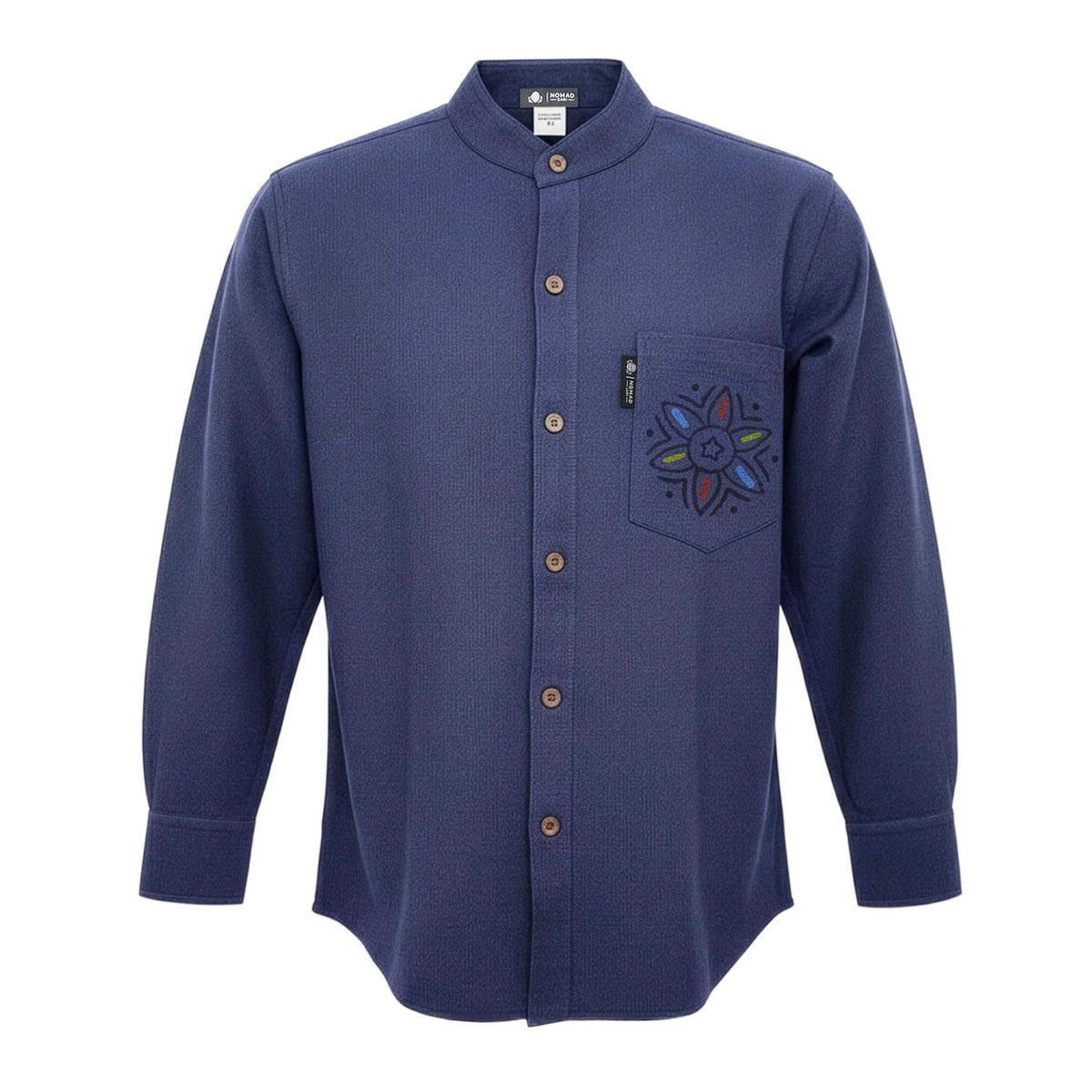 Nomad Sari Kathmandu Shirt - Indigo - Large product image 3