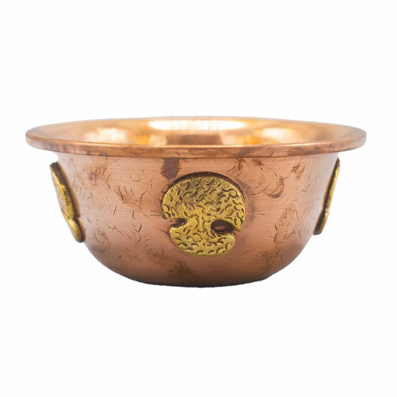 Copper Ritual Bowl with Tree of Life 12x5cm product image