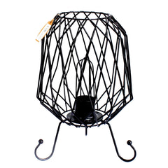 Mesh Salt Rock Brazier,Pink Salt Chunks, Cable & Bulb product image