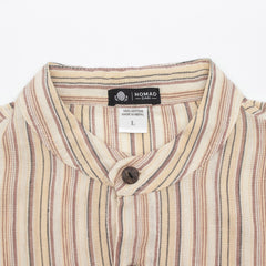 Nomad Sari Grandad Shirt - Brown Beige - Large product image 7