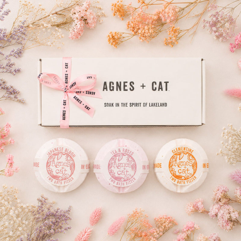 Agnes + Cat Floral & Citrus Bath Fizzer Gift Set product image