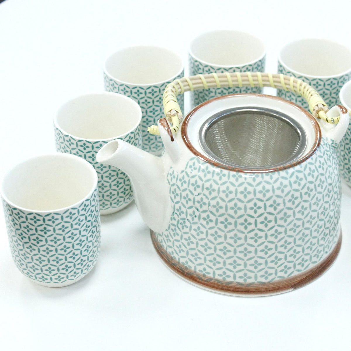 Herbal Teapot Set - Green Mosaic product image 2