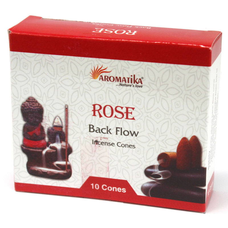 Aromatica Backflow Incense Cones - Rose product image
