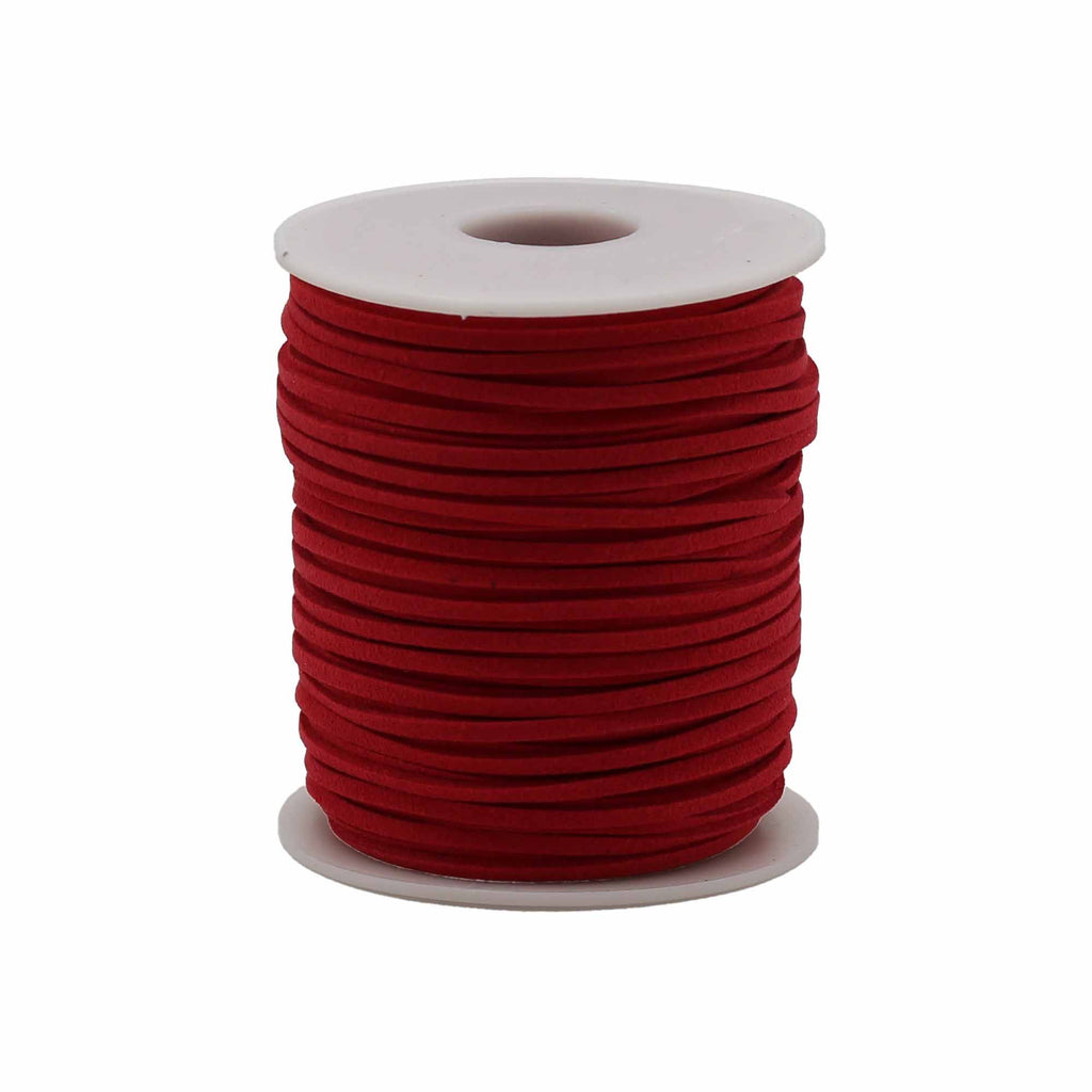 Bulk Roll Pendant Cord - 2.5mm x 45m - Red A056 product image 3