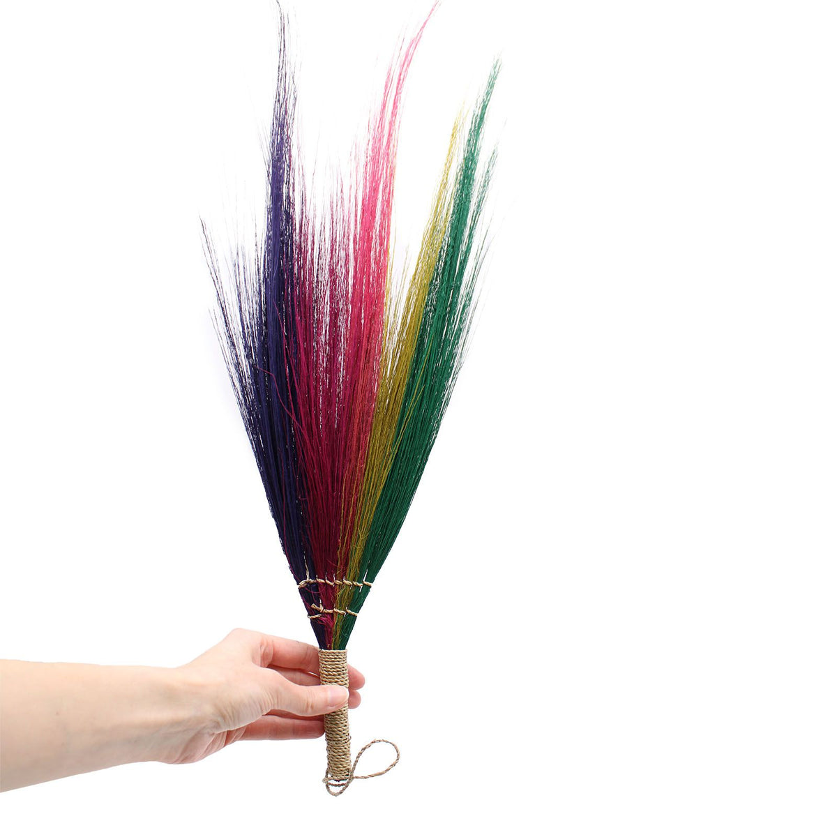 Set 4 - Pampas Broom - Rainbow Colours product image 3