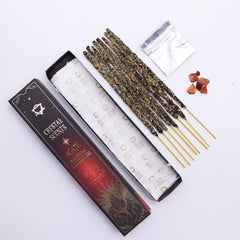 Red Agate Crystal Scents Smudge Incense - Saffron product image 6