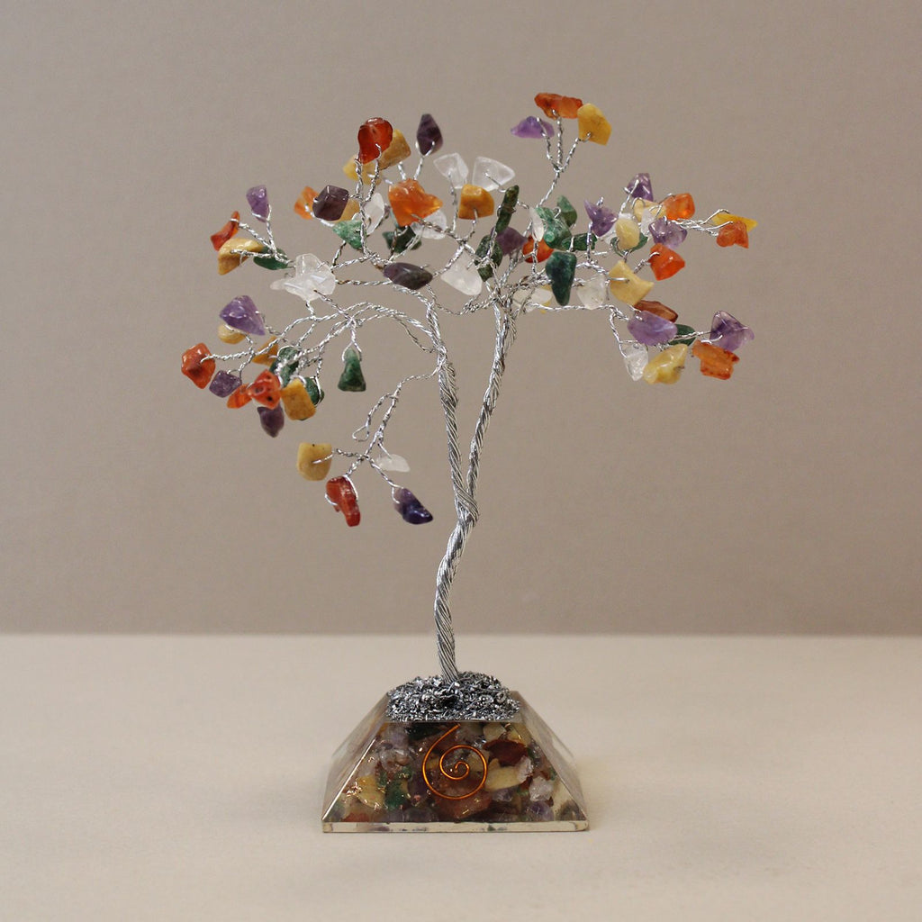 Gemstone Tree with Organite Base - 80 Stone - Multi product image 4