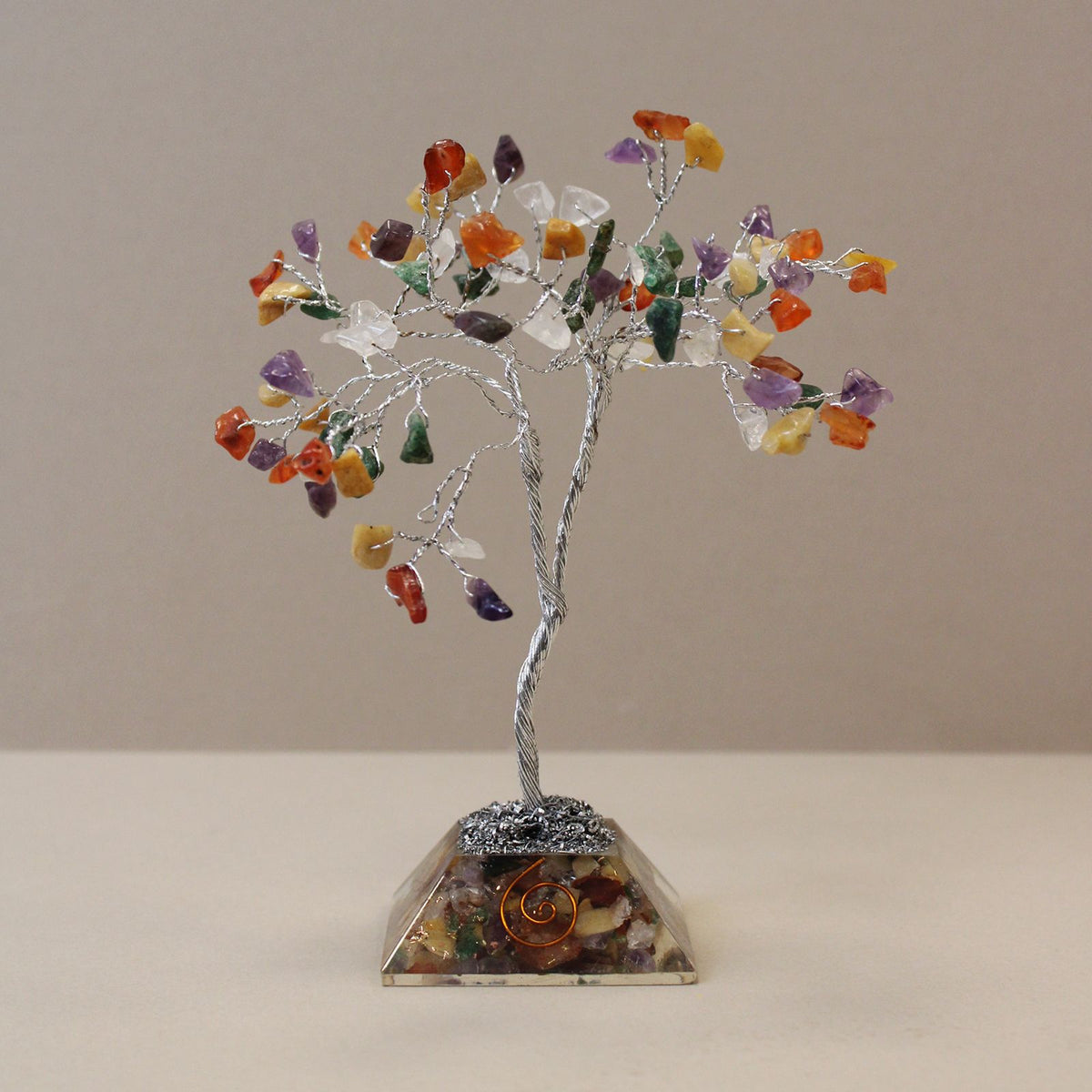 Gemstone Tree with Organite Base - 80 Stone - Multi product image 4