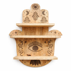 Hamsa Shaped Wall Shelf product image 2