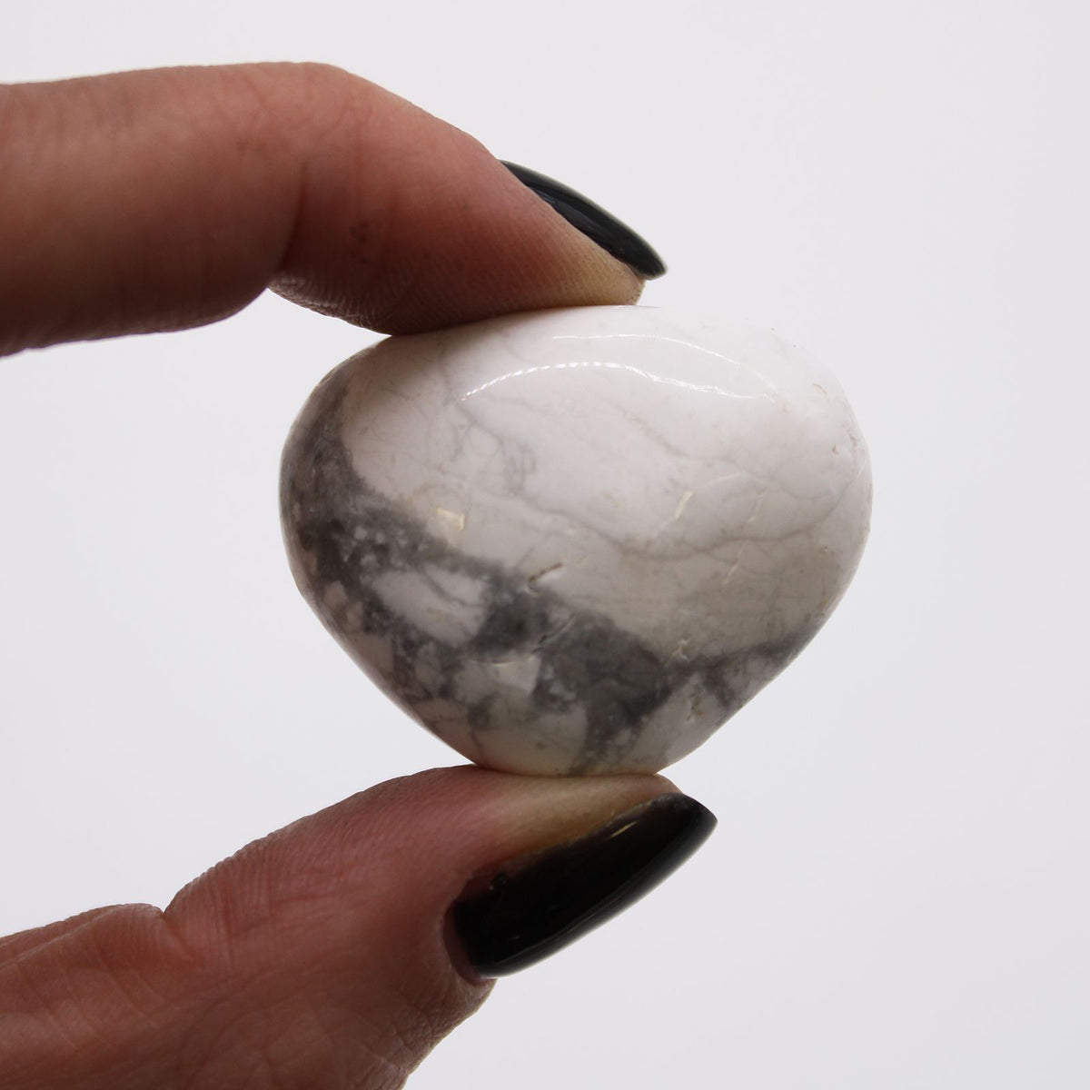 Medium African Tumble Stones - White Howlite - Magnesite product image 2