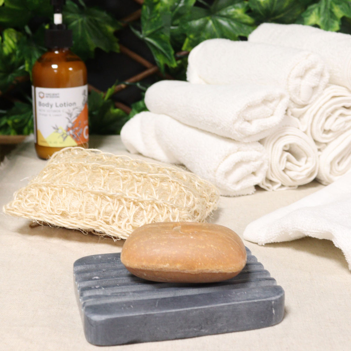 Grey Soapstone Soap Dish 12x8.5cm - Heavey Ridges product image 4