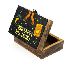 Medium Enamelled Box - Trust the Universe product image 3