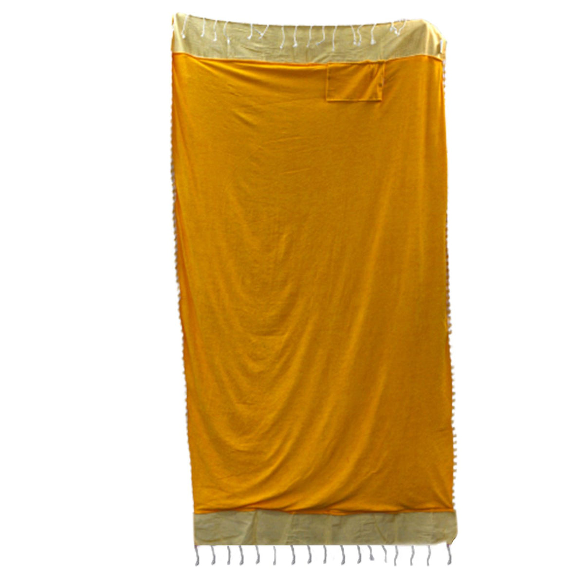 Cotton Pario Towel - 100x180 cm - Sunny Yellow product image 7