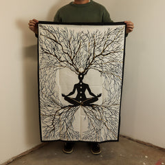 Cotton Wall Art (70x110cm) - Chakra Earth Connection product image