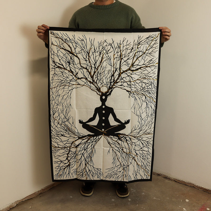 Cotton Wall Art (70x110cm) - Chakra Earth Connection product image