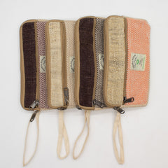 Hemp Phone/Tobacoo/Anything Zip Pouch (assorted)