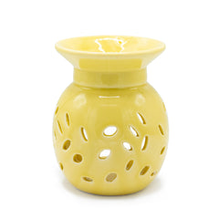 Floral Oil Burner -Yellow product image
