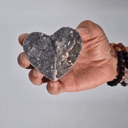 Large Calcite Heart Raw Crystals, Selenite & Geodes product image 2