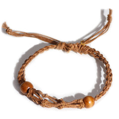 Gemstone Bracelet Cord - Brown product image 2