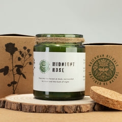 Greenman Woodwick Soy Candle - Midnight Rose product image 5