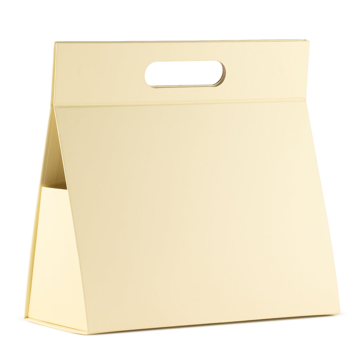 Flat Pack Gift Box - Lrg Hand Box (28x12.5x26cm) - Ivory - product image 2