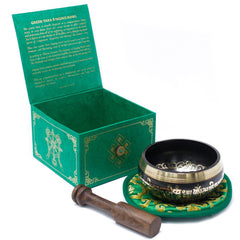 Green Tara Singing Bowl Set 10cm (min 380gm) product image