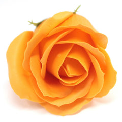 Craft Soap Flowers - Med Rose - Orange product image 7