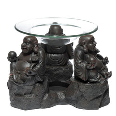 Peace of the East Wood Effect Chinese Buddha Oil & Wax Burner product image 2