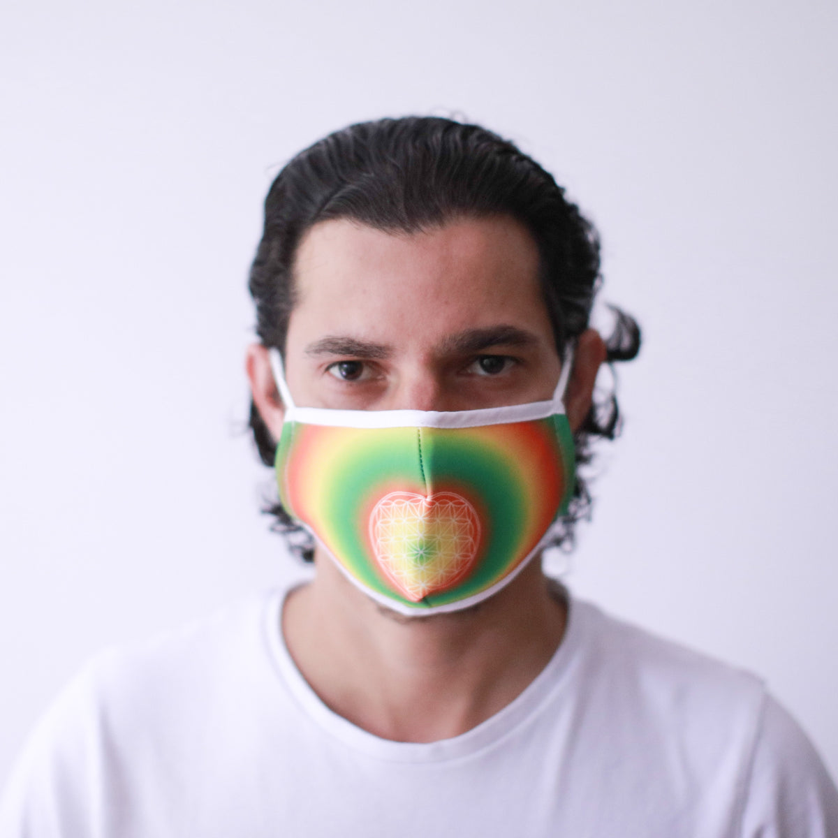 Reusable Fashion Face Mask - Flower of Life (Adult) - product image 3