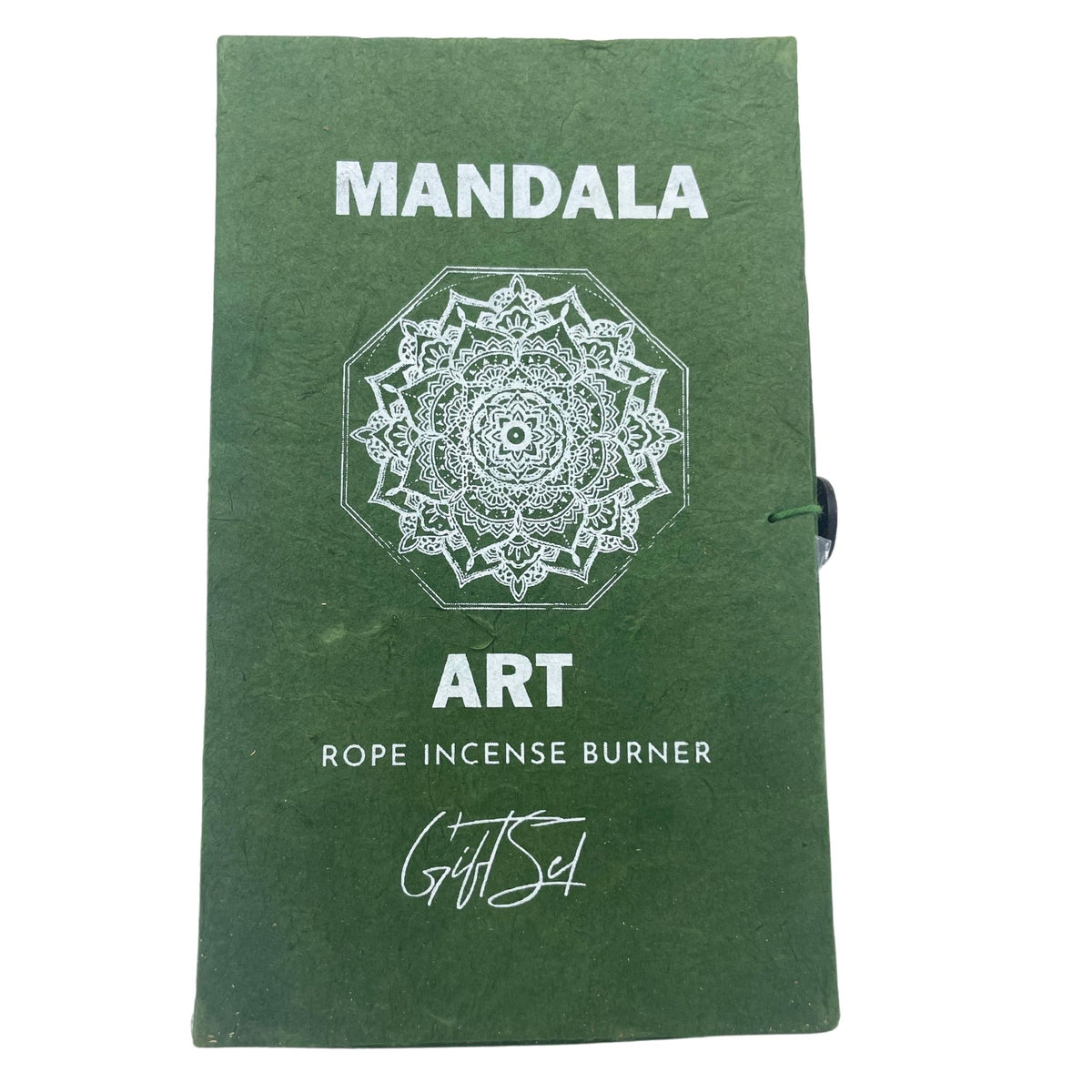 Rope Incense and Silver Plated Holder Set - Mandala Flower product image 4