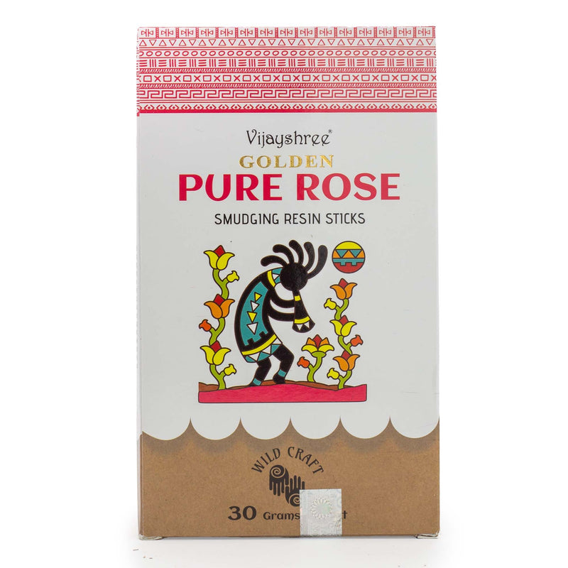 Golden Pure Rose Smudging Resin Sticks – 30g product image