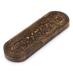 Large Incense Tray 30x10cm - Flower Design product image 4